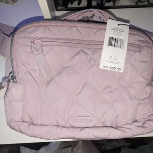 Vera Bradley Pink Quilted Crossbody Bag